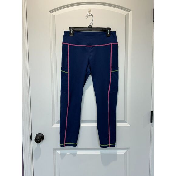 Club Monaco Black Faux Leather Front Pull-on Pants Size 12 - Picture 2 of 9